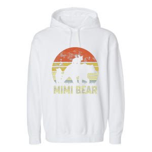 mimi bear matching family cub 2 mors day Garment-Dyed Fleece Hoodie