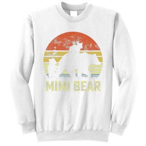 mimi bear matching family cub 2 mors day Sweatshirt