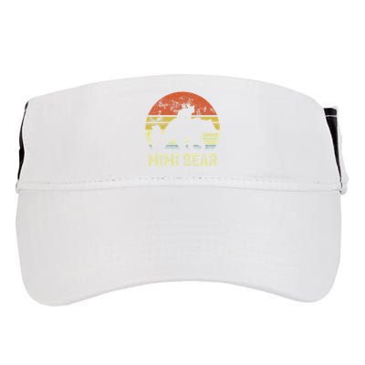 mimi bear matching family cub 2 mors day Adult Drive Performance Visor