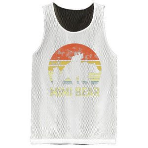 mimi bear matching family cub 2 mors day Mesh Reversible Basketball Jersey Tank