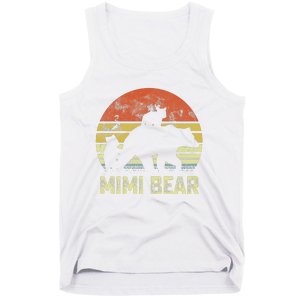 mimi bear matching family cub 2 mors day Tank Top