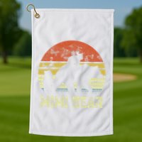 mimi bear matching family cub 2 mors day Golf Towel