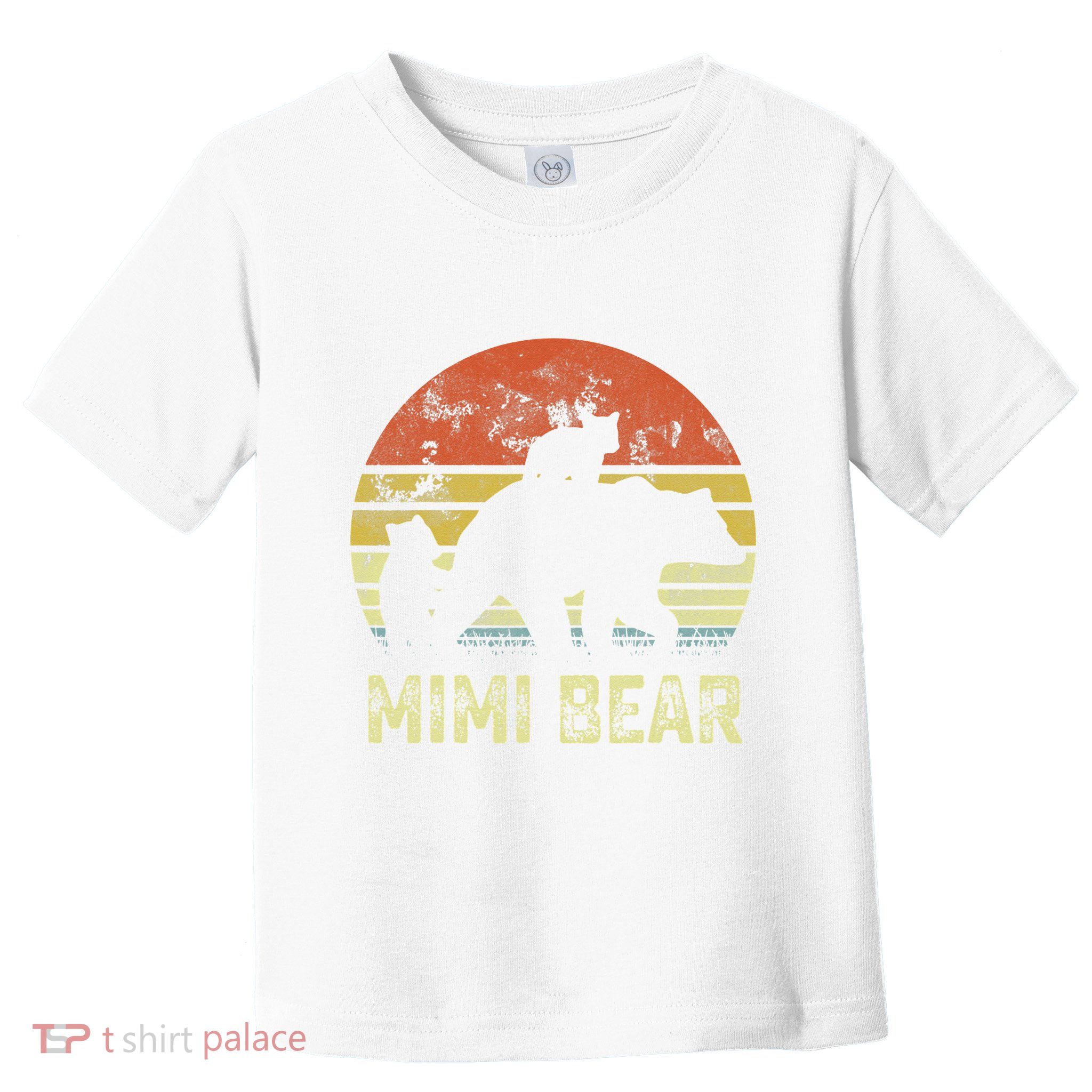 mimi bear matching family cub 2 mors day Toddler T-Shirt