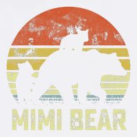 mimi bear matching family cub 2 mors day Wool Snapback Cap