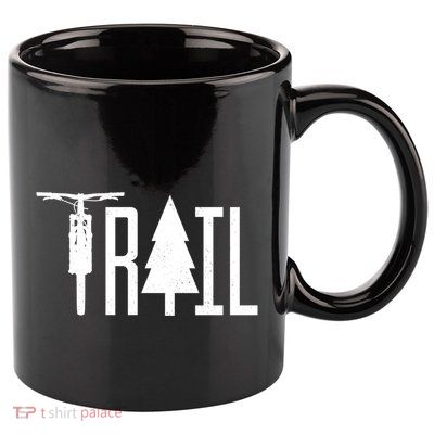 Mountain Bike Mtb Downhill Bike Gift For Mountain Bikers Gift 11oz C Handle Ceramic Mug