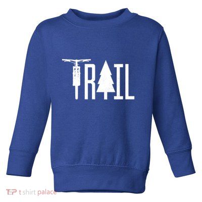 Mountain Bike Mtb Downhill Bike Gift For Mountain Bikers Gift Toddler Sweatshirt