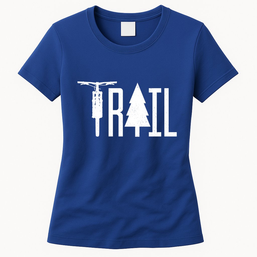 Mountain Bike Mtb Downhill Bike Gift For Mountain Bikers Gift Womens T-Shirt