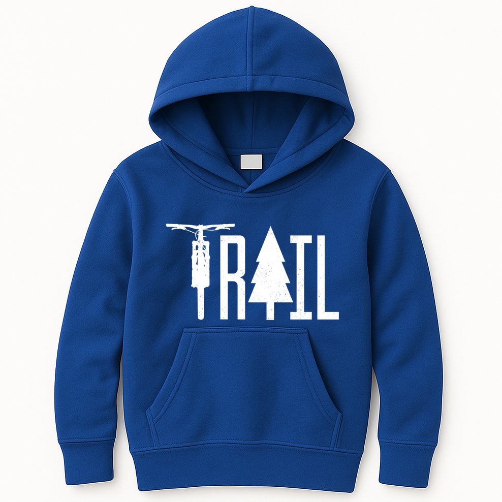 Mountain Bike Mtb Downhill Bike Gift For Mountain Bikers Gift Kids Hoodie