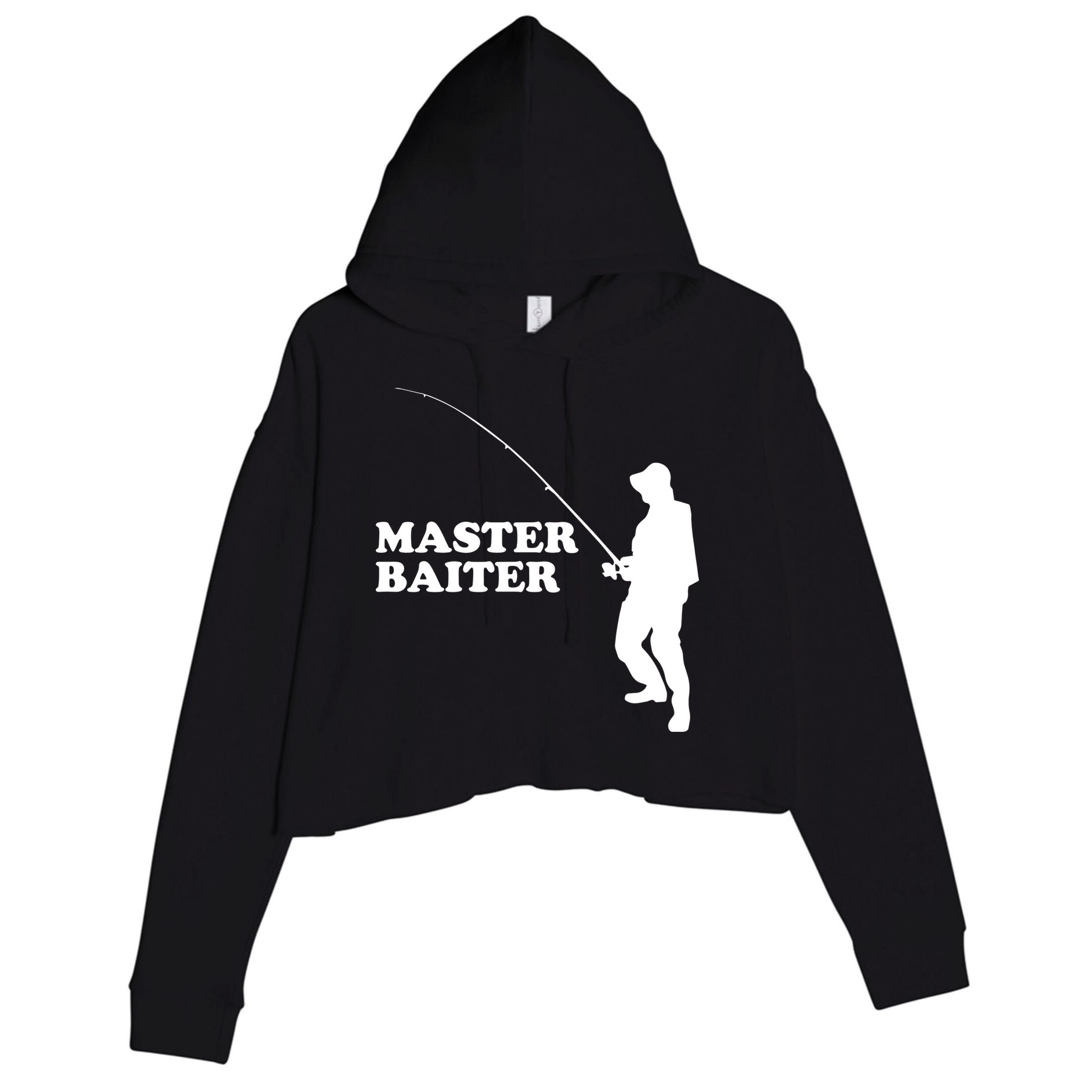 Master Baiter Crop Fleece Hoodie