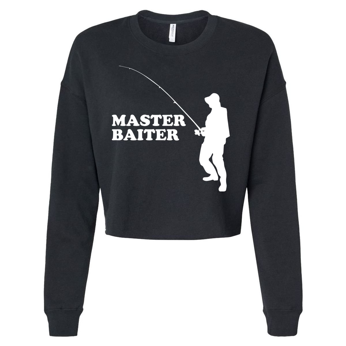 Master Baiter Cropped Pullover Crew