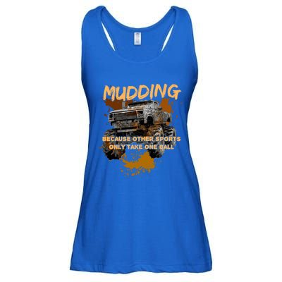 Mud Bogging Mudding Mud Racing Fan Gift Ladies Essential Flowy Tank