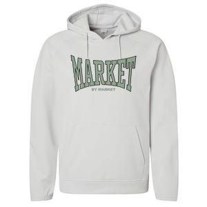 Market By Market Performance Fleece Hoodie