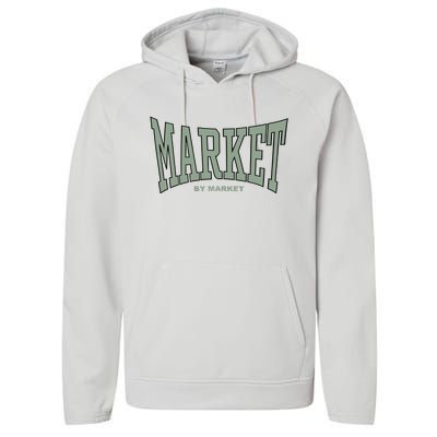 Market By Market Performance Fleece Hoodie