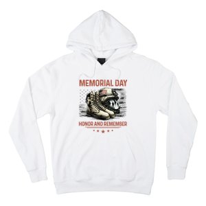 Military Boots Memorial Day Gifts Flag Hoodie