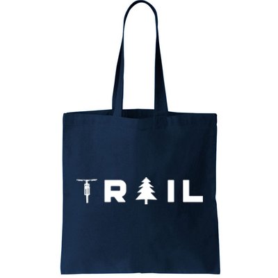 Mountain Bike MTB T TRAIL Mountain Bike Tote Bag