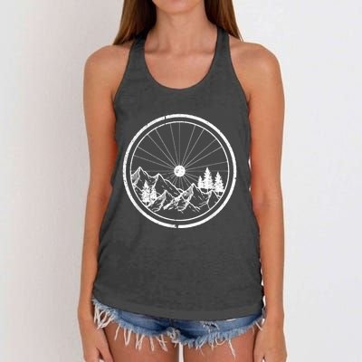 Mountain Bike MTB Cycling Bicycle Biking Gift Women's Knotted Racerback Tank