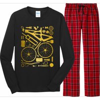 Mountain Bike Mtb Cycling Bicycle Parts Mountain Biker Long Sleeve Pajama Set