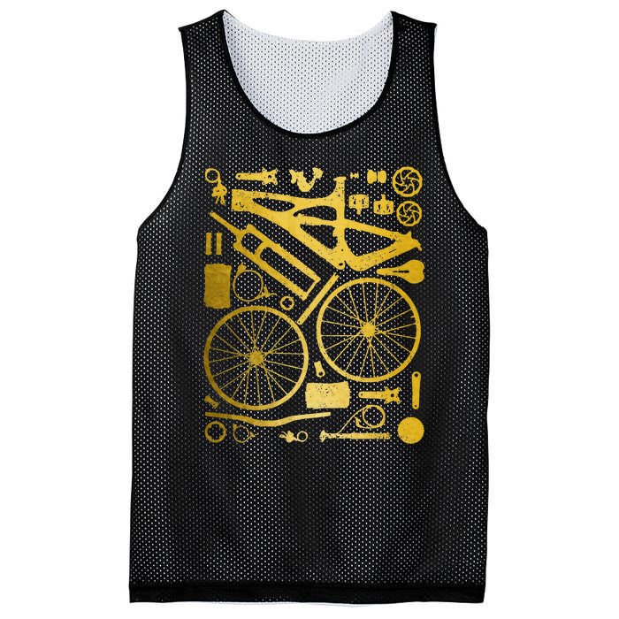 Mountain Bike Mtb Cycling Bicycle Parts Mountain Biker Mesh Reversible Basketball Jersey Tank