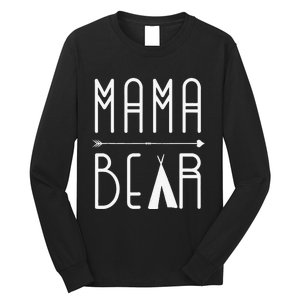 Mama Bear Mom Love Mother's Day Long Sleeve Shirt