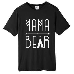 Mama Bear Mom Love Mother's Day Tall Fusion ChromaSoft Performance T-Shirt