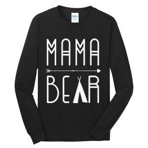 Mama Bear Mom Love Mother's Day Tall Long Sleeve T-Shirt