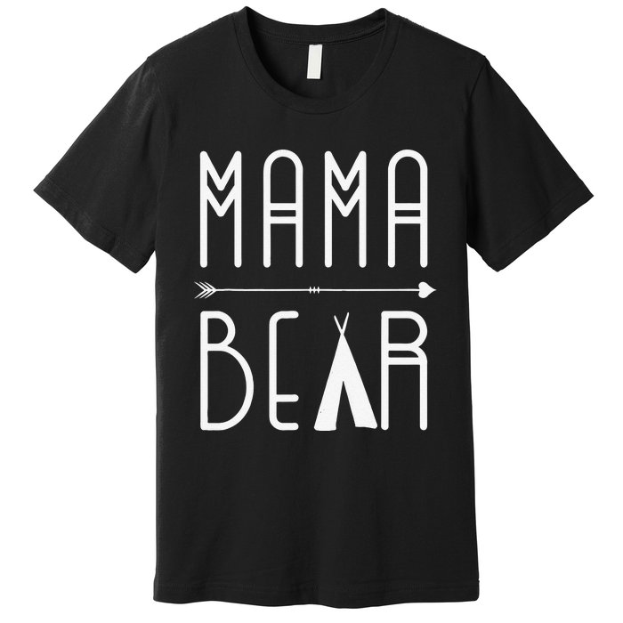 Mama Bear Mom Love Mother's Day Premium T-Shirt