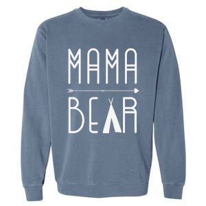 Mama Bear Mom Love Mother's Day Garment-Dyed Sweatshirt