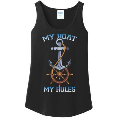 My Boat My Rules Ladies Essential Tank