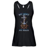 My Boat My Rules Ladies Essential Flowy Tank