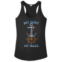 My Boat My Rules Ladies PosiCharge Competitor Racerback Tank