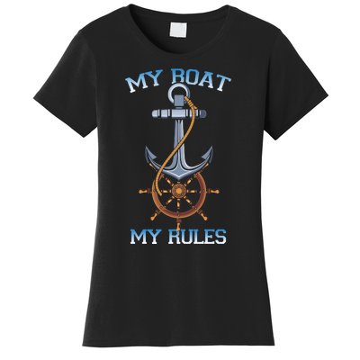 My Boat My Rules Women's T-Shirt