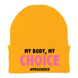 My Body My Choice Pro Choice Knit Cap Winter Beanie