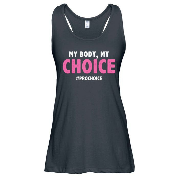 My Body My Choice Pro Choice Ladies Essential Flowy Tank