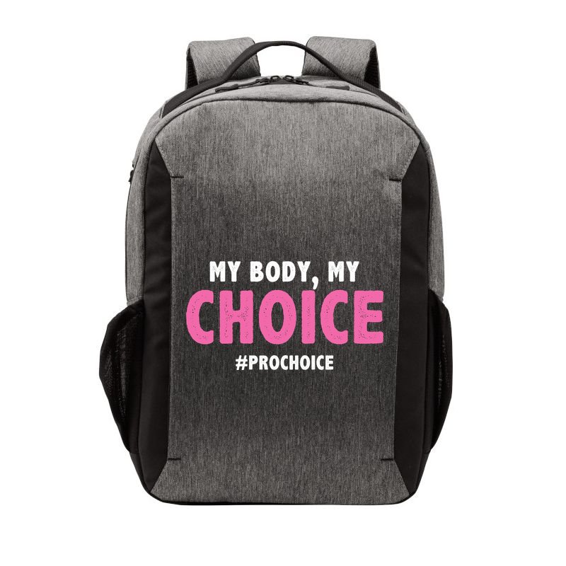 My Body My Choice Pro Choice Vector Backpack