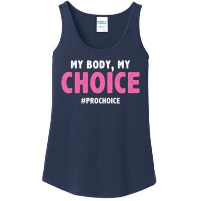 My Body My Choice Pro Choice Ladies Essential Tank