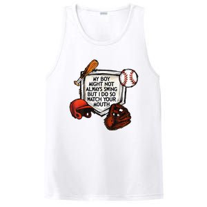 My Boy Might Not Always Swing But I Do So Watch Your Mouth PosiCharge Competitor Tank