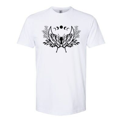 Moon Butterfly Softstyle® CVC T-Shirt