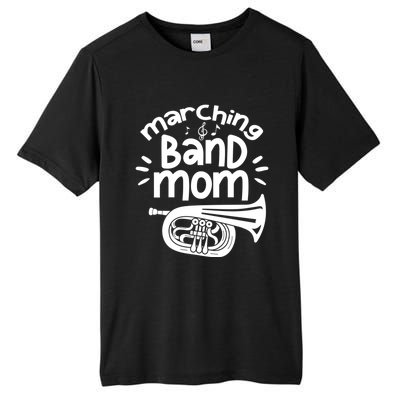 Marching Band Mom Baritone Horn Euphonium Player Gift Tall Fusion ChromaSoft Performance T-Shirt