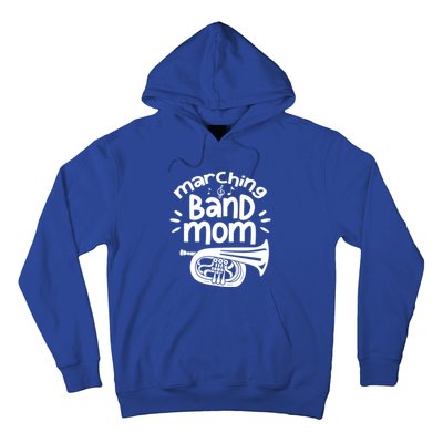 Marching Band Mom Baritone Horn Euphonium Player Gift Hoodie