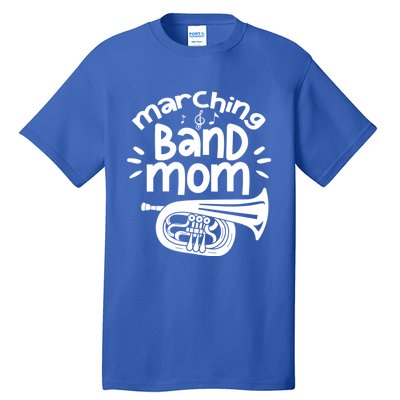 Marching Band Mom Baritone Horn Euphonium Player Gift Tall T-Shirt