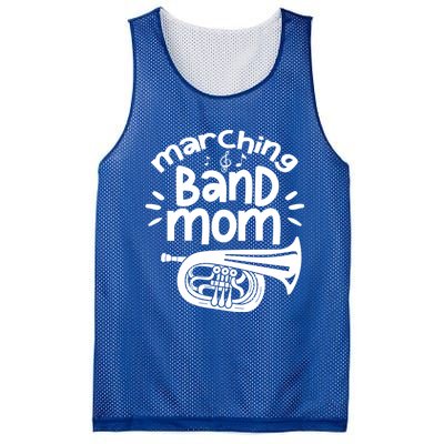 Marching Band Mom Baritone Horn Euphonium Player Gift Mesh Reversible Basketball Jersey Tank