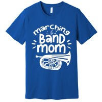 Marching Band Mom Baritone Horn Euphonium Player Gift Premium T-Shirt