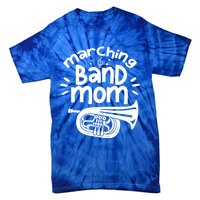 Marching Band Mom Baritone Horn Euphonium Player Gift Tie-Dye T-Shirt