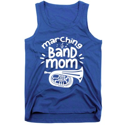 Marching Band Mom Baritone Horn Euphonium Player Gift Tank Top