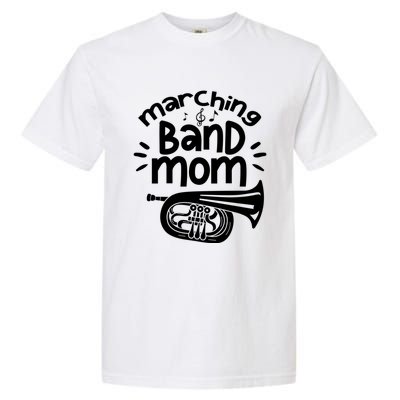 Marching Band Mom Baritone Horn Euphonium Player Gift Garment-Dyed Heavyweight T-Shirt