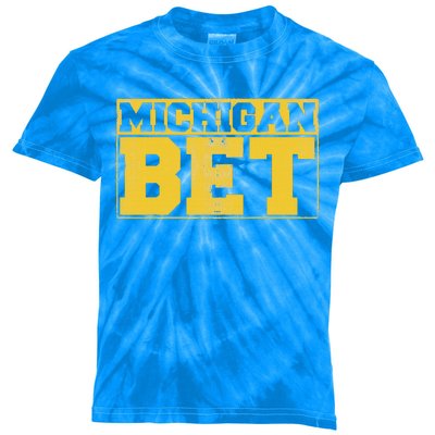 Michigan Bet  Kids Tie-Dye T-Shirt