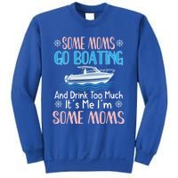 Moms Boating Mom Boat Captain Pontoon Sailor Cruising Meaningful Gift Sweatshirt