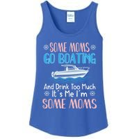 Moms Boating Mom Boat Captain Pontoon Sailor Cruising Meaningful Gift Ladies Essential Tank