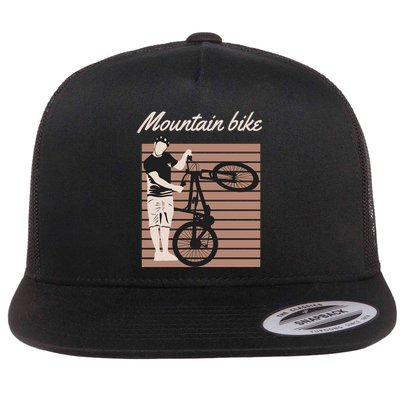 Mountain Bike Flatbill Hat