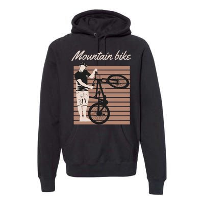 Mountain Bike Premium Hoodie